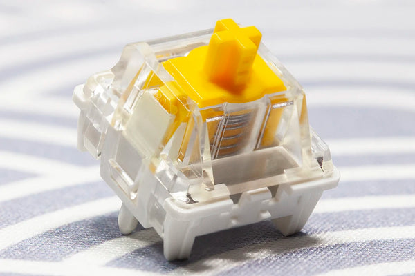 Hejin Magnetic Yellow Switch 7.0 Edition Linear for Magnetic mechanical keyboard 35gf PA66 POM For Wooting 60he 80he Pre Lubed