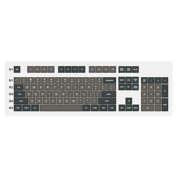 Domikey SA abs doubleshot keycap Classic Dolch SA profile for mx stem keyboard