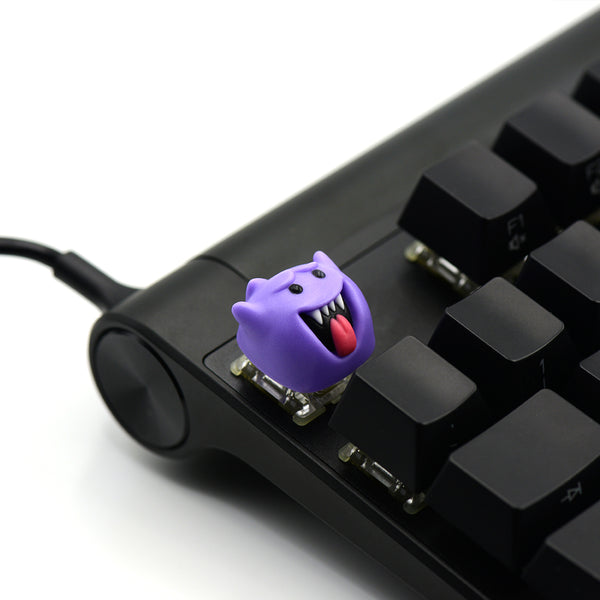 [CLOSED][GB] Novelty Friendly Ghost MX keycaps  resin hand painted artisan