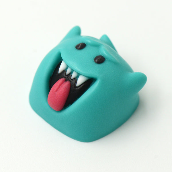 [CLOSED][GB] Novelty Friendly Ghost MX keycaps  resin hand painted artisan