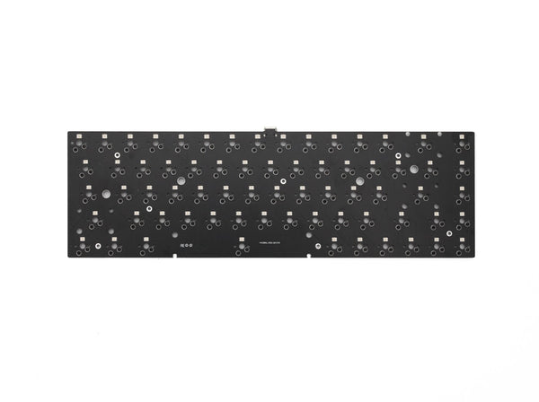 bm68rgb bm68 rgb 65% hot swappable Custom Mechanical Keyboard PCB programmed qmk VIA firmware full rgb switch underglow type c