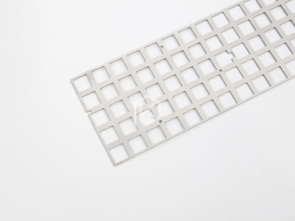stainless steel plate for xd75re 60% custom keyboard Mechanical Keyboard Plate support xd75re - KPrepublic