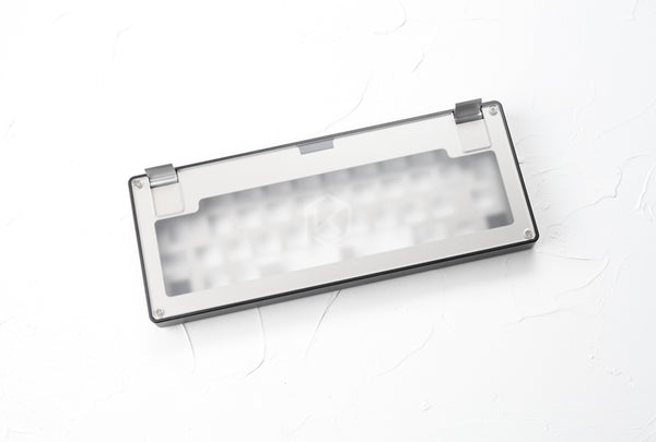 Anodized Aluminium case for daisy 40% hhkb layout custom keyboard acrylic diffuser can support daisy - KPrepublic