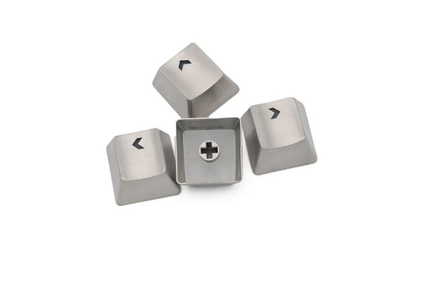 teamwolf stainless steel MX back-lit metal gaming Keycap for arrow keys silver color