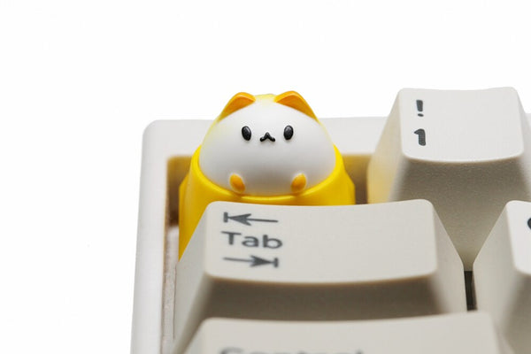 HAMMER BUBBLE CAT ARTISAN KEYCAP for Cherry MX Topre HHKB switches and clones