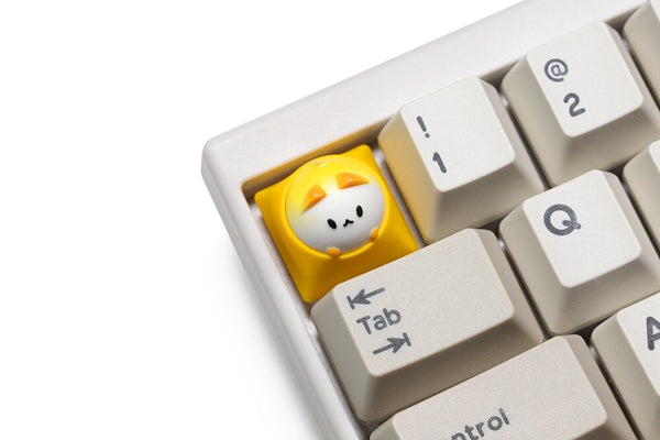 HAMMER BUBBLE CAT ARTISAN KEYCAP for Cherry MX Topre HHKB switches and clones