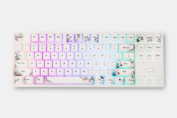 Everglide SK87 Dual Mode bluetooth 87 Mechanical Keyboard Kit 80% TKL PCB hot swappable switch RGB
