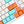 XDA V2 Happy Planet Dye Sub Keycap Set thick PBT for keyboard gh60 poker 87 tkl 104 ansi xd64 bm60 xd68 xd84 xd96 Orange Cyan
