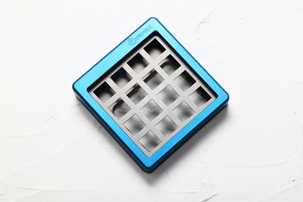 Anodized Aluminium cubic case for jj4x4 jj4 custom keyboard acrylic panels stalinite diffuser can support Rotary brace supporter - KPrepublic
