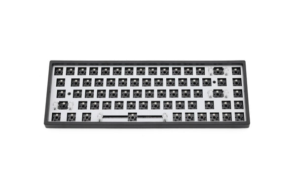 Keyhome KH68 kit 68 key dual mode Bluetooth 5.0 Mechanical Keyboard 65% lighting effect RGB switch led type c software macro pcb