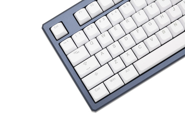 Taihao BOBO Profile White Rose ABS Doubleshot keycaps for diy gaming mechanical keyboard bobo profile 1.75u shift Alice