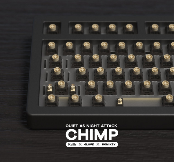 [CLOSED][GB] Domikey x GLOVE SA APES TIME Keycaps ABS Doubleshot BULLET switch CHIMP Switch