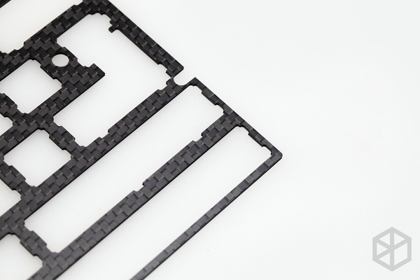 60% Aluminum Mechanical Keyboard carbon fiber plate support xd60 xd64 3.0 v3.0 gh60 support split spacebar 3u spacebar