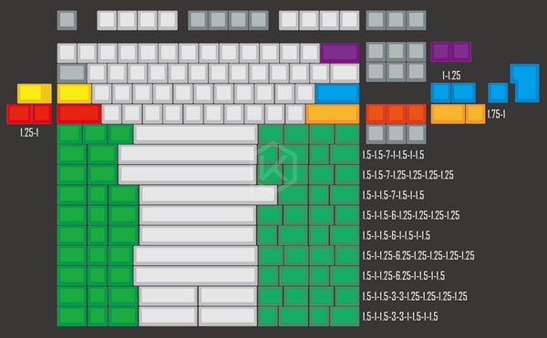 XD87  Custom Mechanical Keyboard Kit 80% Supports TKG-TOOLS  Underglow RGB - KPrepublic