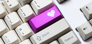 How are you today? Novelty Sculptured keycaps decorates your desk