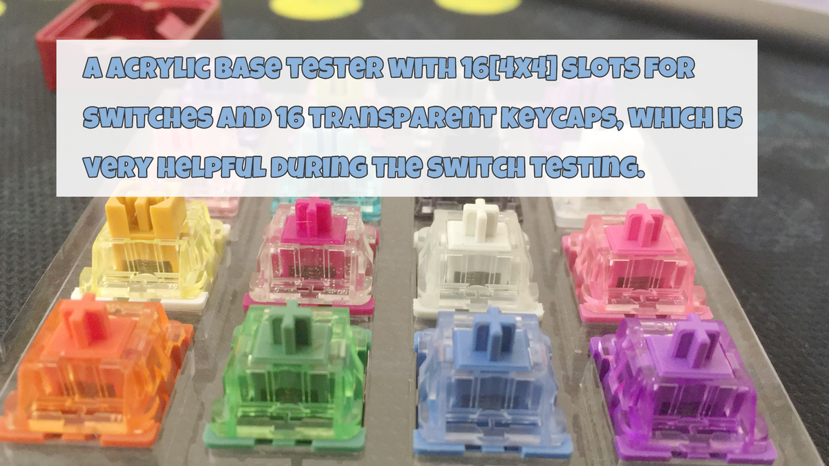 [Customer] AKKO 16-switch tester - very helpful during the switch test ...