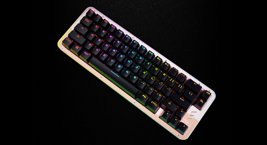 DNA 65 Hot swappable RGB Mechanical Keyboard – KPrepublic
