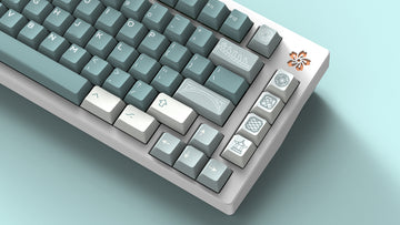 Chinese architecture on Keycaps - JU Studio In Former Days keycaps