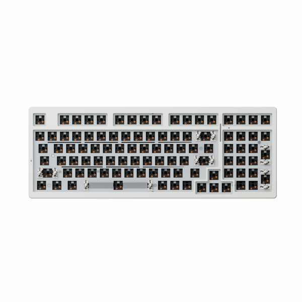Clicklab CL98 keyboard kit bluetooth 2.4G wireless wire 3 mode type-c gasket hot swap 98 layout mechanical keyboard