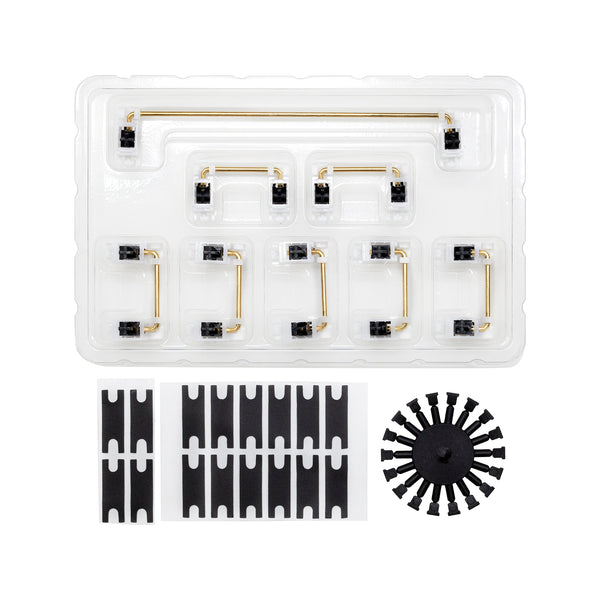 PAIGU PCB Stabilizer for 3.5mm travel Switch Gaming Mechanical Keyboard gh60 for 1.2mm 1.6mm Clip In PCB 60 68 75 84 White Black
