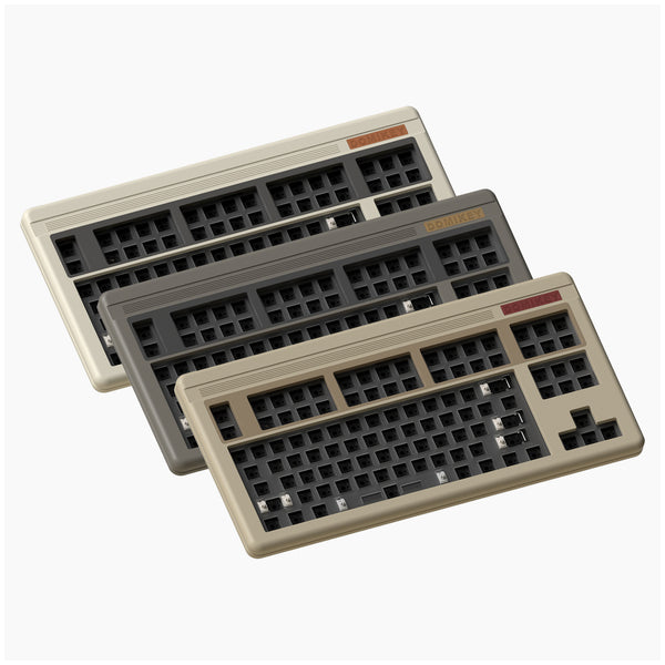Domikey Baby Face Keyboard kit aluminium bluetooth wireless Gasket hot swap mechanical keyboard