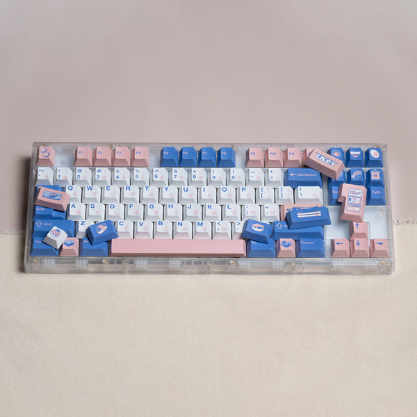 VIVIDKEY Take Away Sushi Keycap Dye Sub Set thick PBT Cherry Profile for keyboard 87 tkl 104 ansi EV63 Made68 HFX 68 75 Wooting