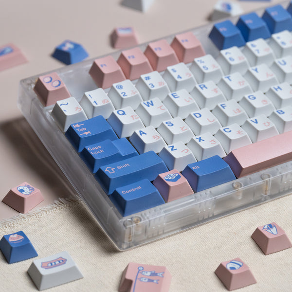 VIVIDKEY Take Away Sushi Keycap Dye Sub Set thick PBT Cherry Profile for keyboard 87 tkl 104 ansi EV63 Made68 HFX 68 75 Wooting