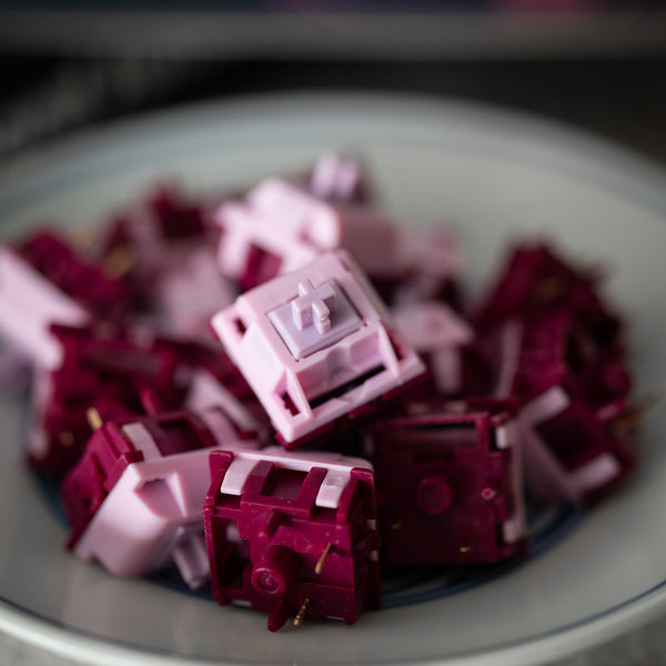 MOYU Muse Switch RGB SMD Linear Switch 35g 42g 45g 53g Switches For Mechanical Keyboard MX Stem 5pin Pre Lubed POM N4 UPE4