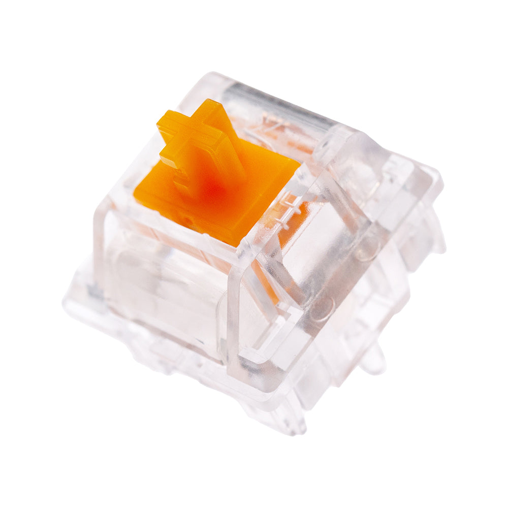 KTT Ice Orange Switch Silent Linear Switch 43g 55g for Gaming Mechanic ...