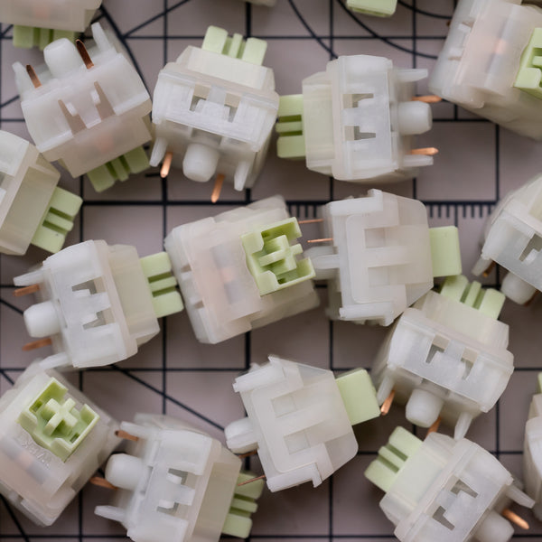 WEKT Wasabi Switch Linear Switch 40g 55.5g for Gaming Mechanical Keyboard CL55 POM PP MPA Qing Jie