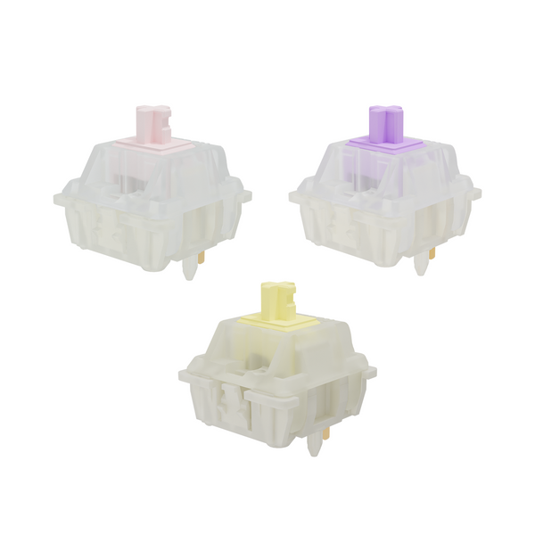 Gateron Milky Pro Switch KS-3X1 Pro Switch 45g 55g for Gaming Mechanical Keyboard Linear Heavy Tactile Factory Pre Lubed