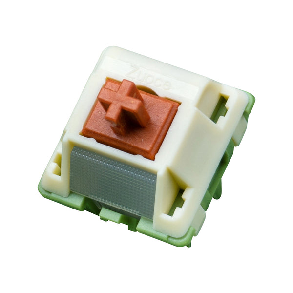 Zuoce Matcha Cream Switch Linear Tactile 37g 50g for Gaming Mechanical Keyboard Factory Pre Lubed Long Spring 5Pin PA66 POM