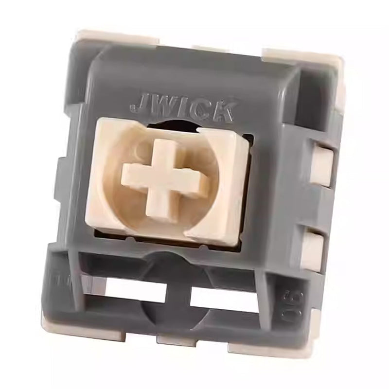 JWICK Semi-Silent Grey White Switch Linear Switch for mechanical keybo