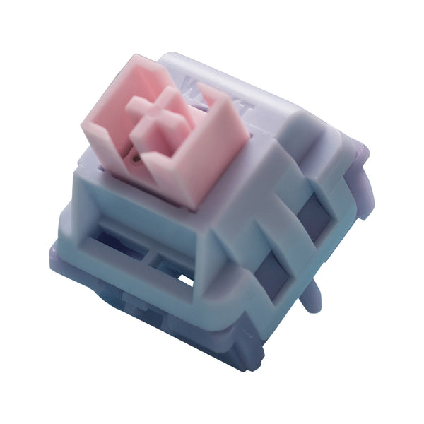XCJZ LUCY R6 Switch RGB SMD Purple Silent Linear 44g 55g Switches Switch For Mechanical keyboard mx stem POK POM TPU