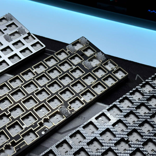 Everglide SU66 Magnetic Keyboard PCB 0.001 RT Total 174 RGB Leds Powered By Sparklink 600Mhz High Speed MCU GH60 Case Supported