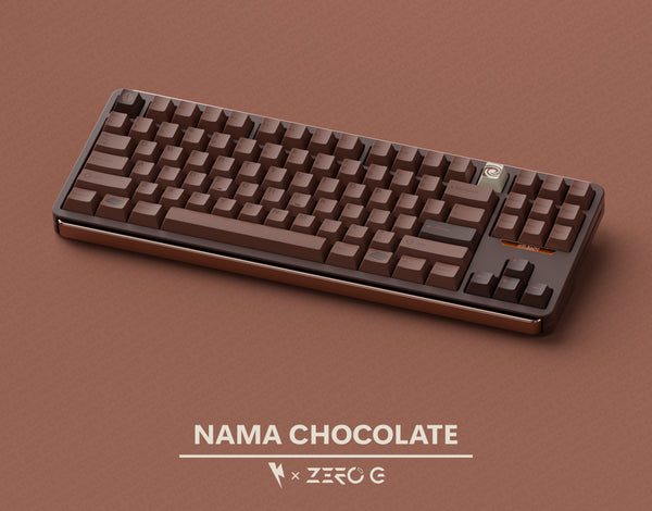[CLOSED][GB] ZERO-G x Key Kobo Nama Chocolate Keycaps ABS doubleshot Cherry Profile