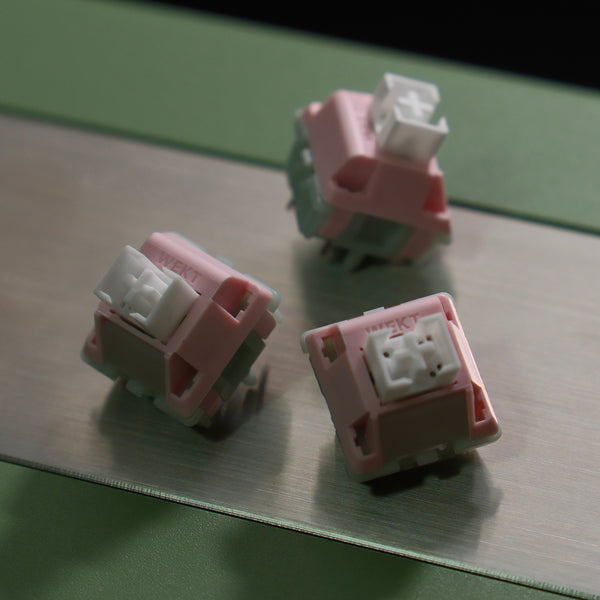 WEKT FUFU Silent Switch Linear Switch 42g 50g for Gaming Mechanical Keyboard POM TPU MPA CL55