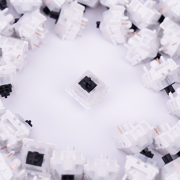 BSun Joke Bear Switch Xiong Xiong Switch xiongxiong 32g 42g for Gaming Mechanical Keyboard PC POM PA66 Pre Lubed Long Spring