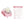 Wuque Studio Babao Pink Lotus Magnetic Switch Surging Version Linear for Magnetic Keyboard Pre Lubed 35g for Wooting 60he EV63