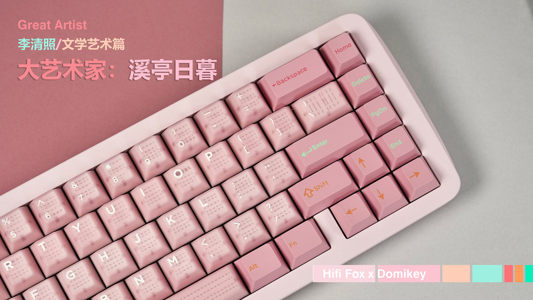 [CLOSED][GB] HifiFox x Domikey Great Artist Lotus Cherry Profile Keyca ...