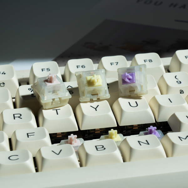 Gateron Milky Pro Switch KS-3X1 Pro Switch 45g 55g for Gaming Mechanical Keyboard Linear Heavy Tactile Factory Pre Lubed