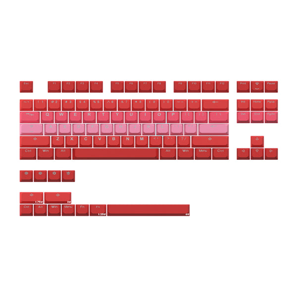 Taihao BOBO Rosy Clouds Keycap ABS Doubleshot Keycaps for diy gaming mechanical keyboard For Made68 EV63 wooting 60he80he