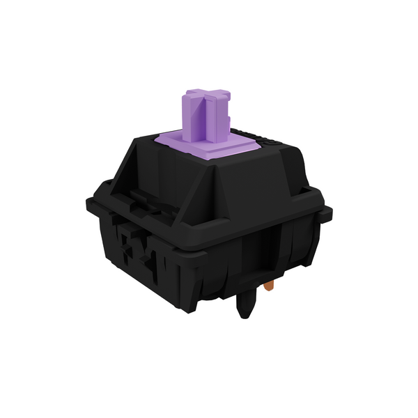 Gateron Oil King Silent Switch Linear Heavy Tactile Switch 45g 55g 60g for Gaming Mechanical Keyboard Pre Lubed Pink Purple