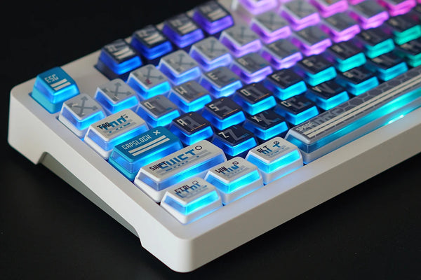 CAPXXX Remodeling Plan Keycap pbt doubleshot Dye Subbed acklit for mechanical keyboard white gh60 87 tkl 104 108 ansi bm60 PC
