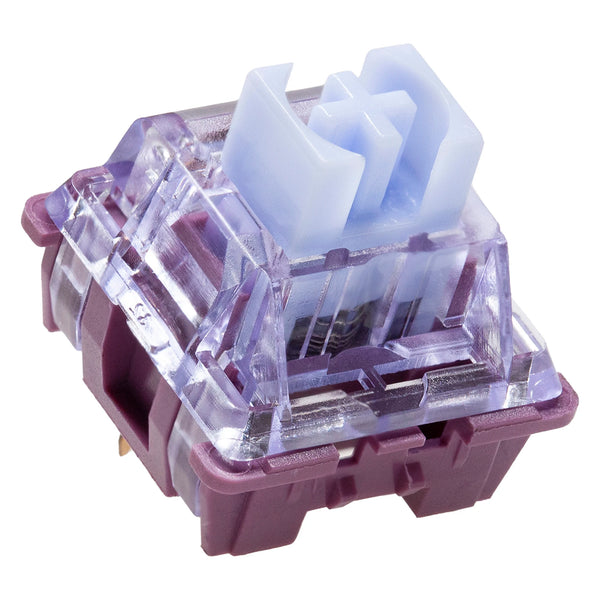 CIY Aqua Switch Linear Switch 37g 47g for Gaming Mechanical Keyboard Purple 70M PC POM Long Spring Water Switch Blue Pre Lubed