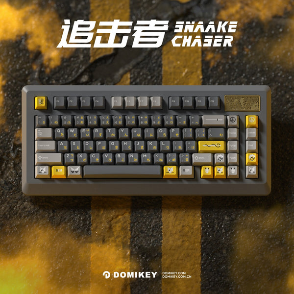Domikey Chaser Keycap Cherry Profile ABS Doubleshot for MX Stem Mechanical Keyboard 87 104 cstc75 bm68 BM60 BM65 VN96 VN66