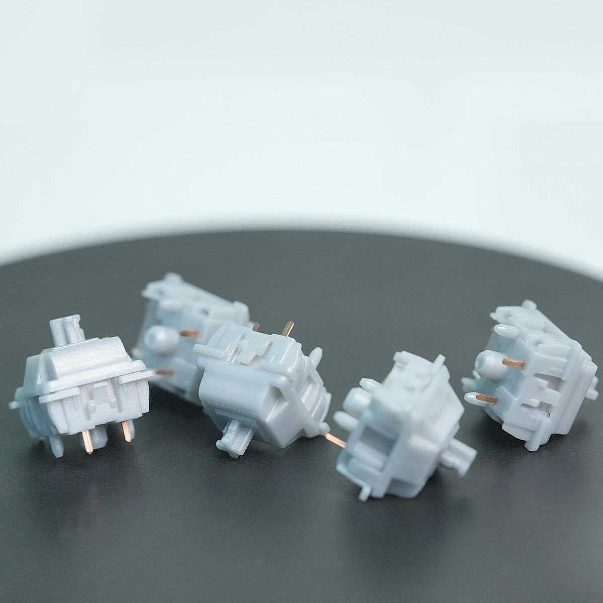 Gateron Smoothie Silver Switch Linear Milkshake Switch MX Stem for Gam ...