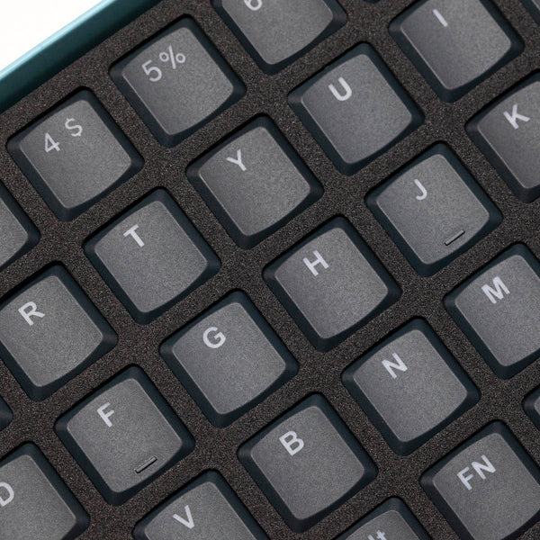 Taihao THT Dark Blue Keycap Thins Low Profile Keycaps For Gaming Mechanical Keyboard Kailh Choc 1350 or MX Switch Light Through