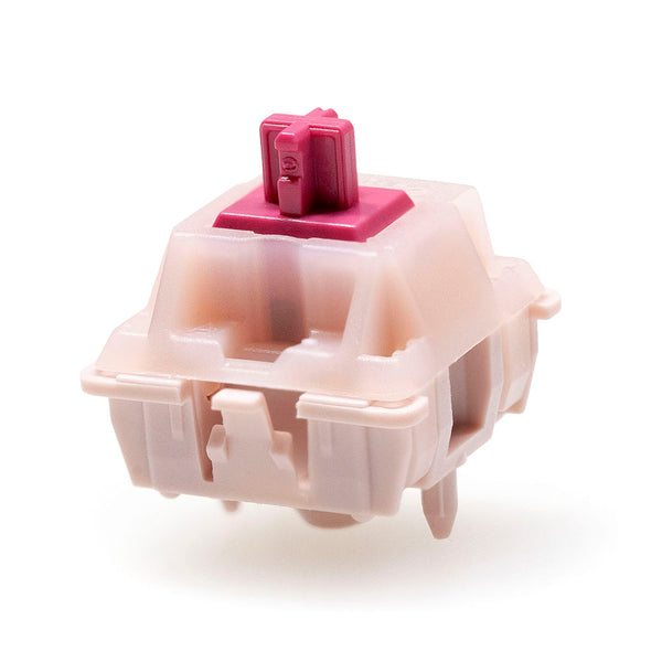 Cherry Petal Switch RGB SMD Tiny Tactile Switches 30g 35g for Mechanical Keyboard mx Stem PA66 Nylon POM Pink 4.0mm