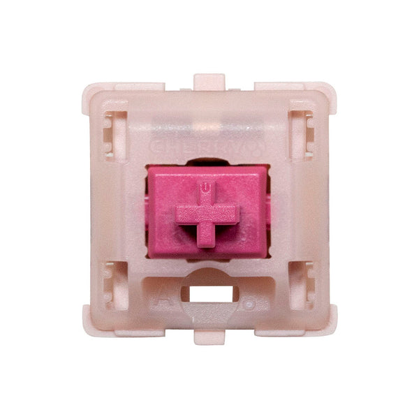 Cherry Petal Switch RGB SMD Tiny Tactile Switches 30g 35g for Mechanical Keyboard mx Stem PA66 Nylon POM Pink 4.0mm